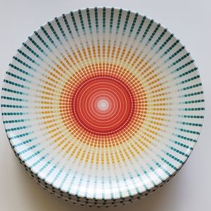 Set of colorful Plates (Melamine)